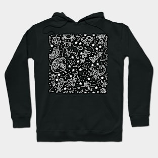 Zodiac Pattern Hoodie